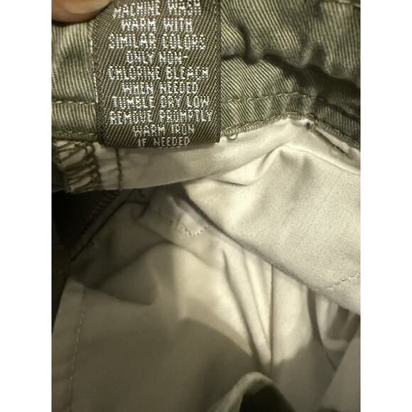 Vintage 90’s / Y2K Abercrombie & Fitch Paratrooper Cargo Pants Sz Medium Green - Picture 4 of 8